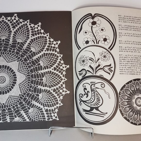 Vintage 1970s Crochet Pattern Book of Originals by Elizabeth Hiddleson Vol 38 - Picture 6 of 13